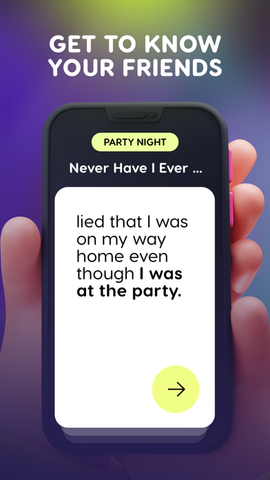 Never Have I Ever: Party Screenshot