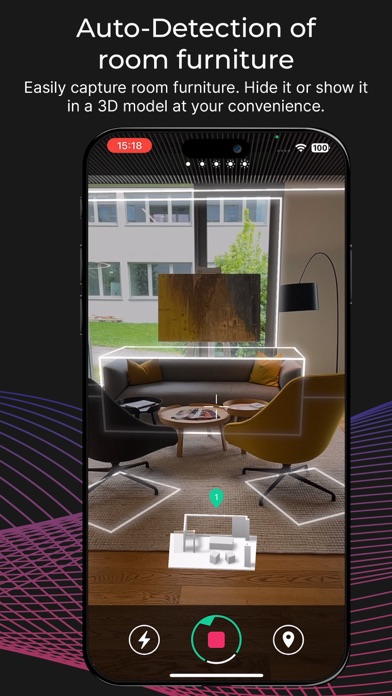 Metaroom - 3D Room Scanner Screenshot