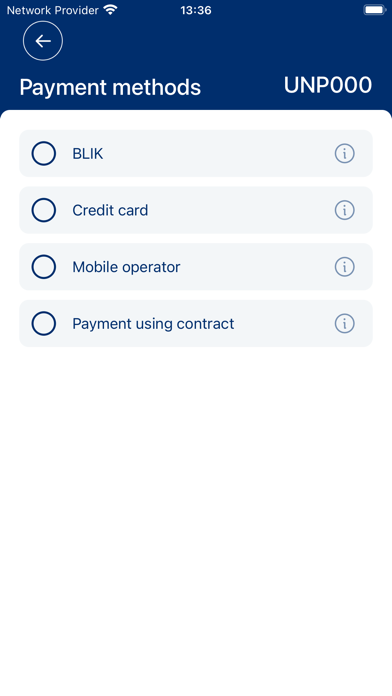 CityParkApp Screenshot