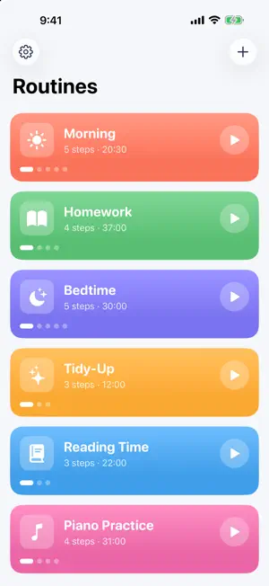 Routine Timer: Visual Steps screenshot 1