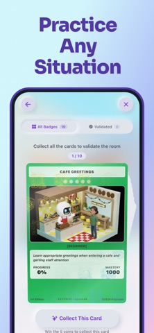 PolyRoom - Language learning screenshot