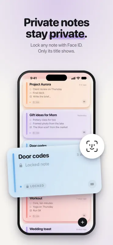 Qote: Sticky Notes & Checklist screenshot 4 of 7