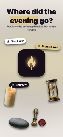 Vowlock: Strict App Blocker Screenshot 1 of 7