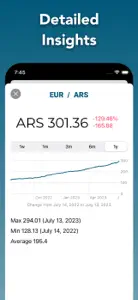 Currency Converter: Live Rates screenshot #3 for iPhone