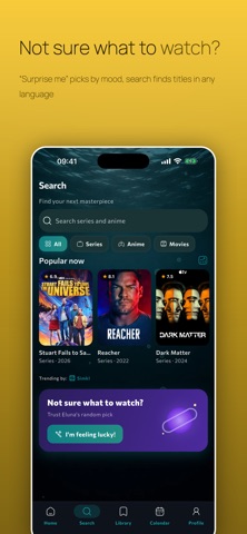 Eluna Screen: TV Show Tracker Screenshot 9 of 10