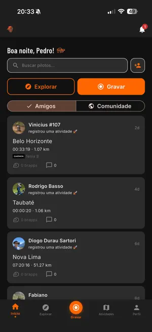 BRAPP - Trilhas de Moto c/ GPS screenshot 2