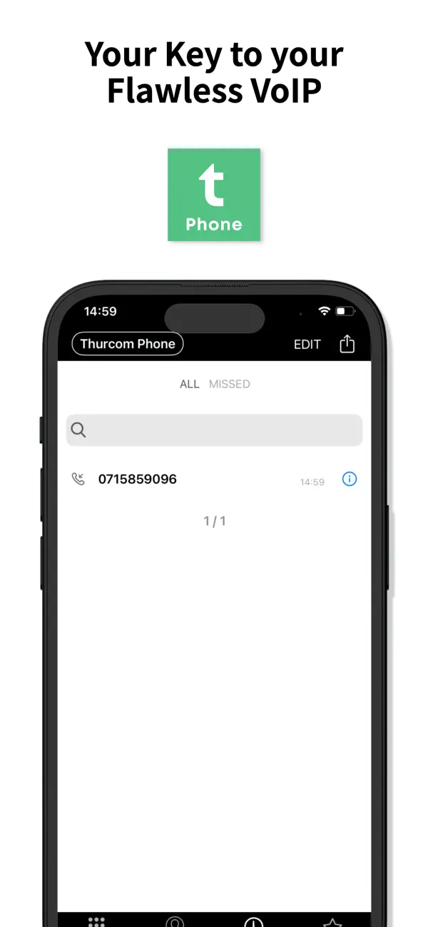 Screenshot #3 pour Thurcom Phone
