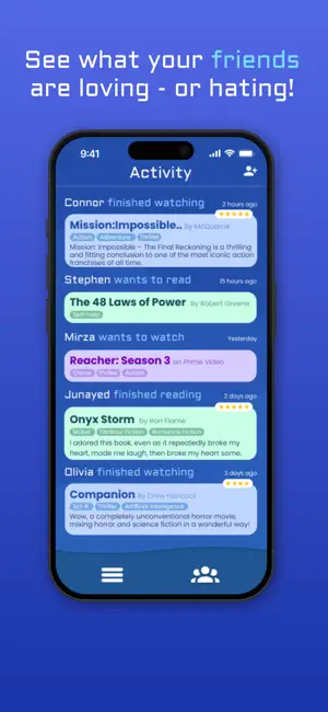 Beacon - Watch & Read Tracker screenshot 2