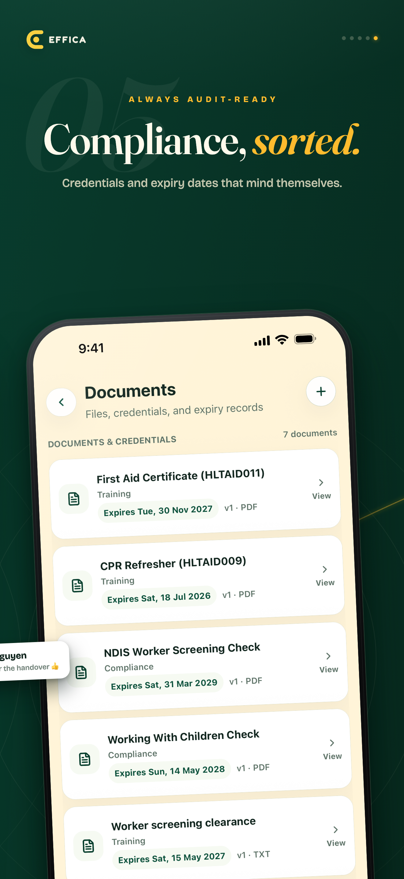 Effica screenshot 5