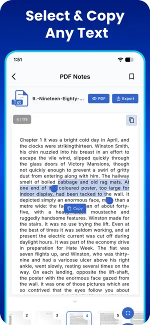 Textify: Convert PDF to Text screenshot 4