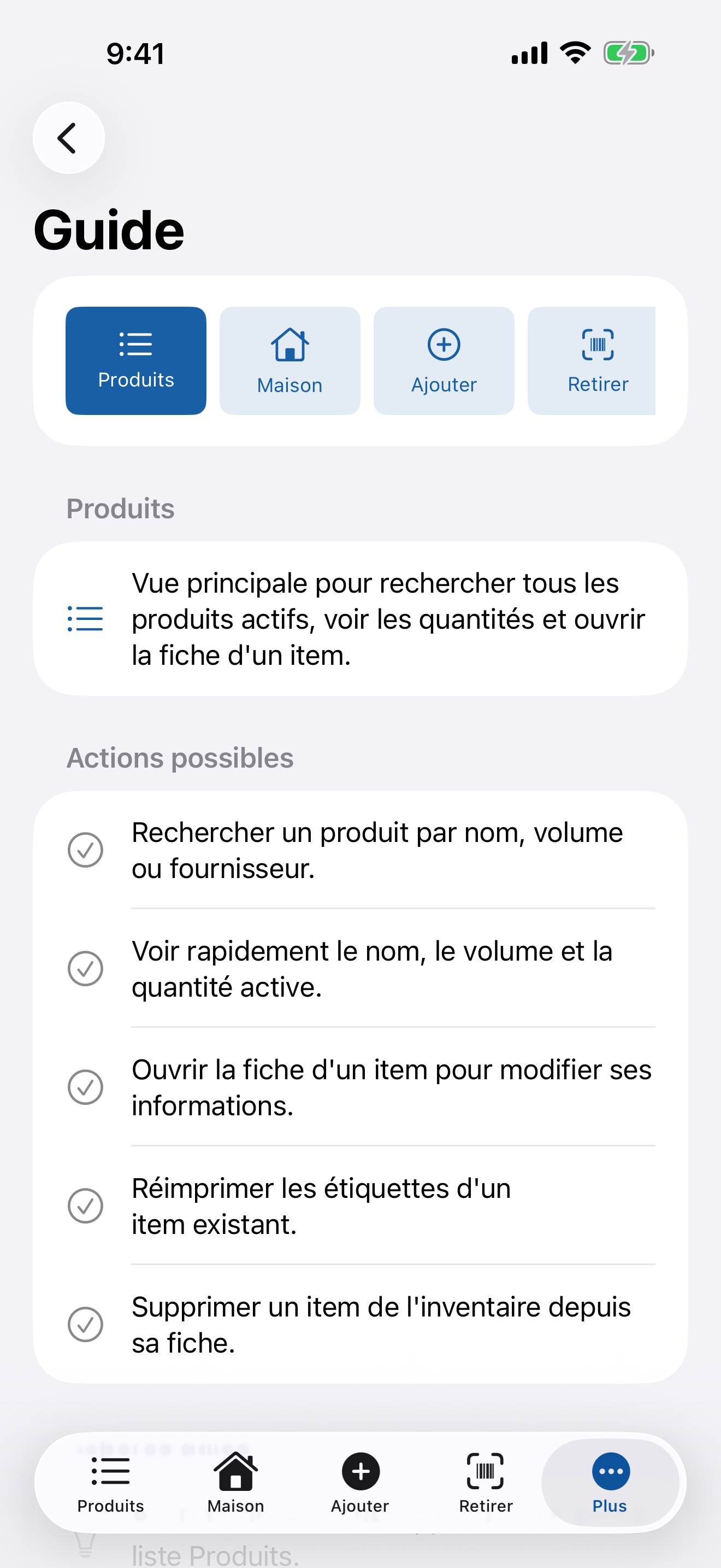 Inventaire Maison & Stocks screenshot 9