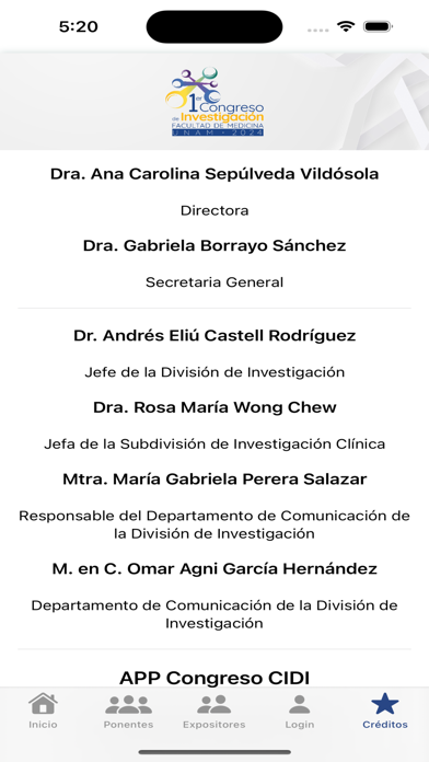 congreso CIDI Screenshot