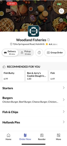 Woodland Fisheries iPhone screenshot