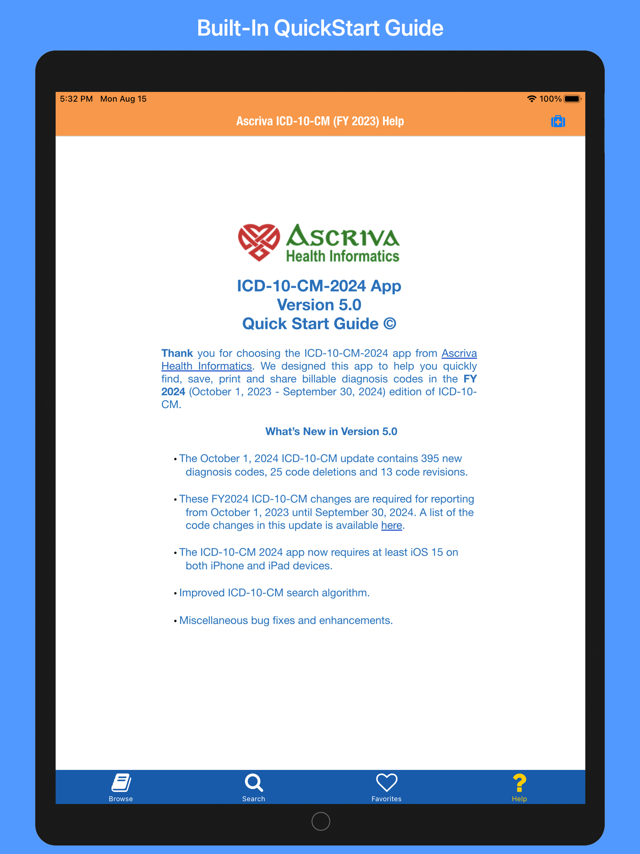 Ascriva ICD-10-CM