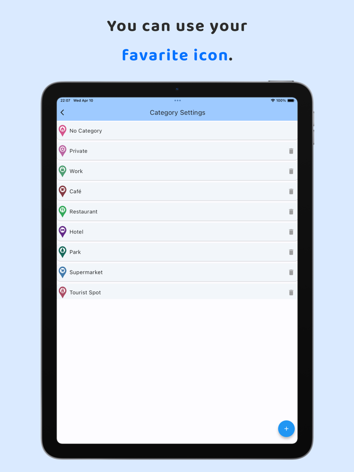 MyMap - Easily manage place