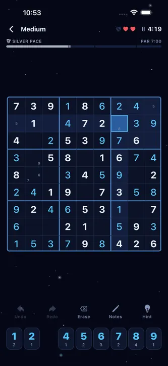 Sudoku Mission: Number Game screenshot 5