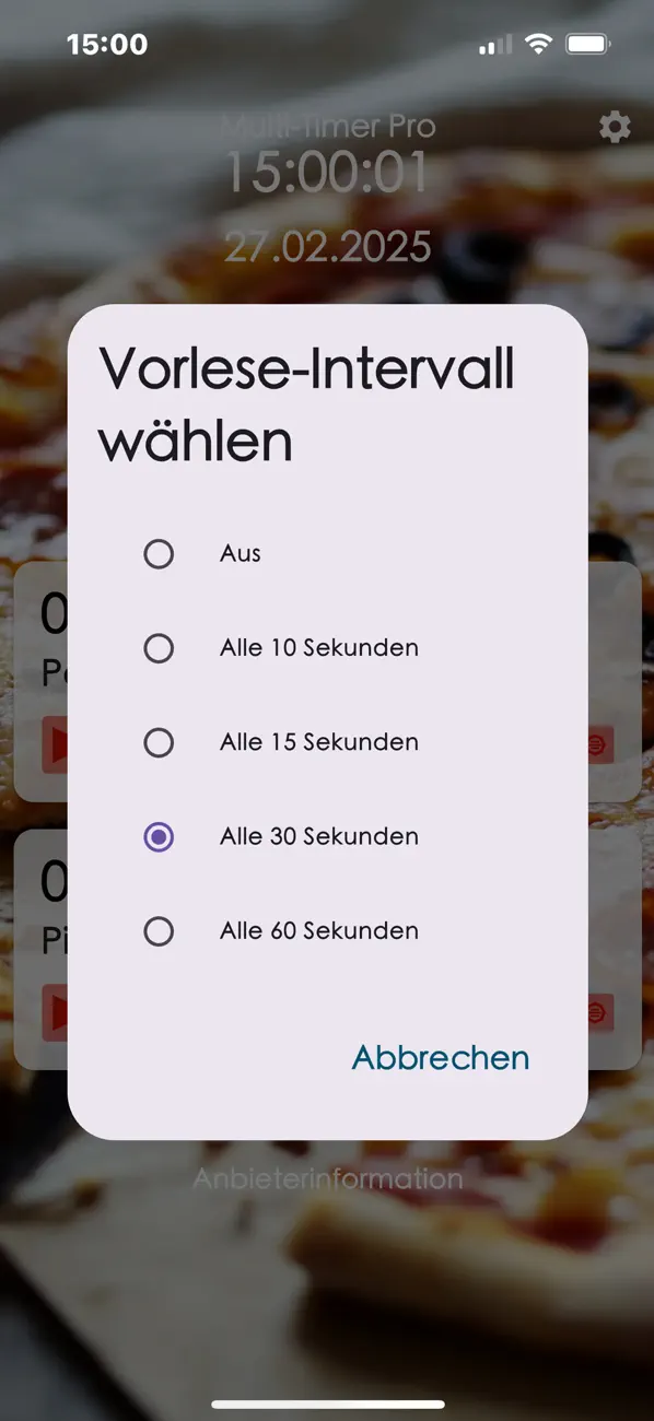 Screenshot #3 pour Multi-Timer Pro - Stoppuhr