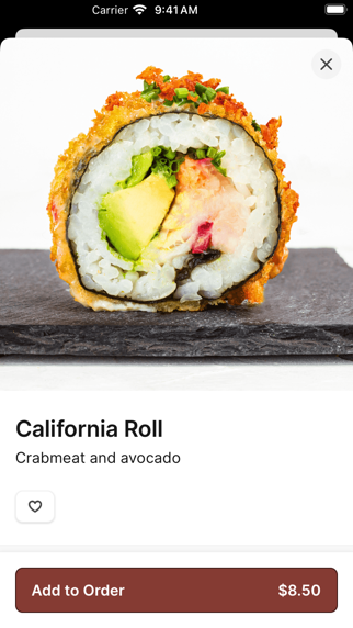 App screenshot