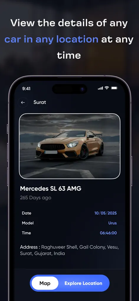 Spot Supercars on Maps: Car.AI - Navigation App | MWM