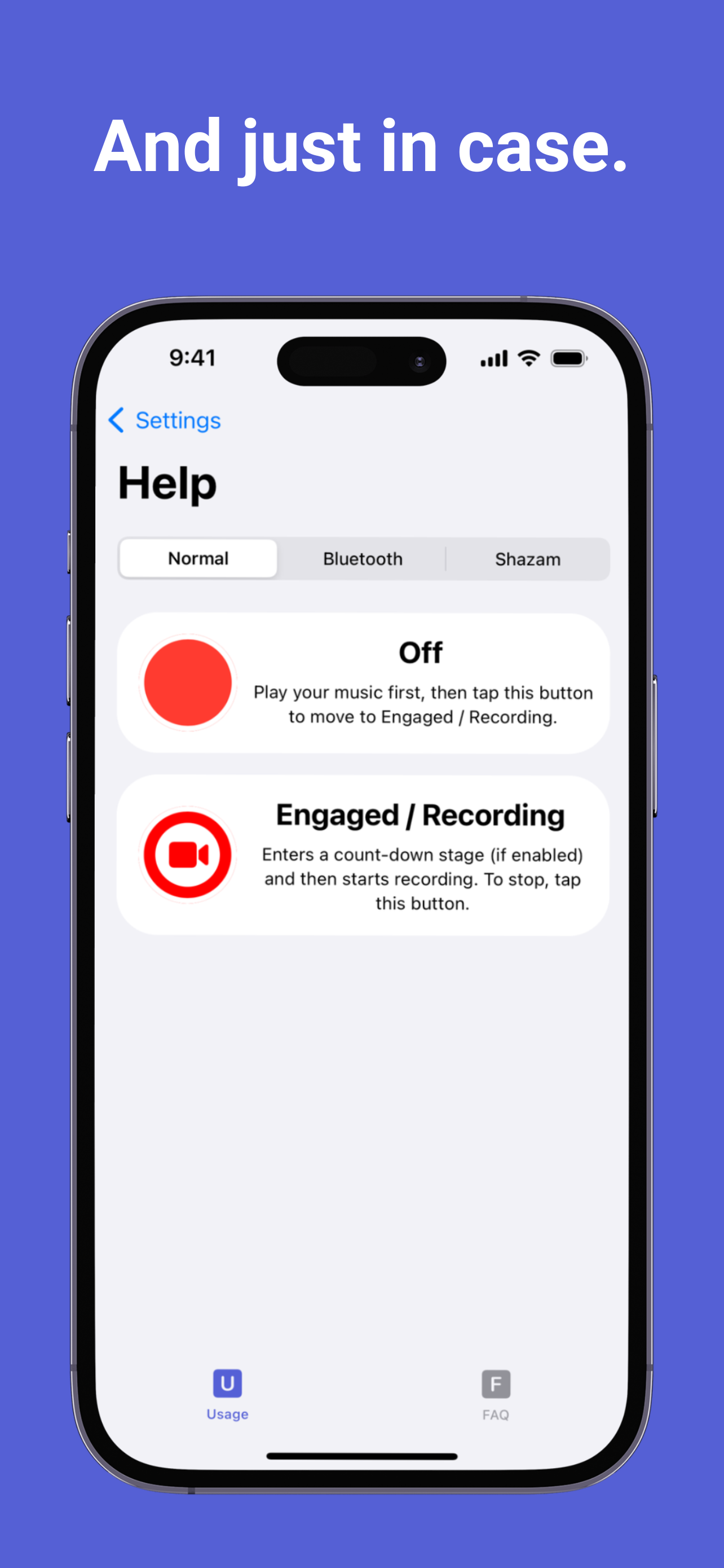 Videou - Play music and record