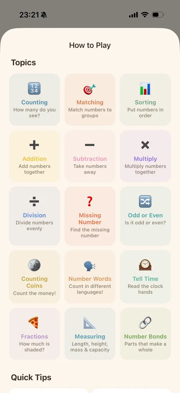 Screenshot #2 pour Number Garden: Math for Kids