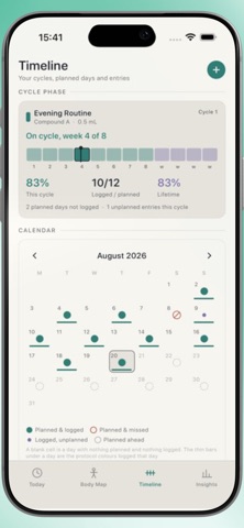 Markphase iPhone screenshot
