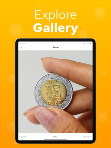 Coin Identifier - Coinum iPad screenshot