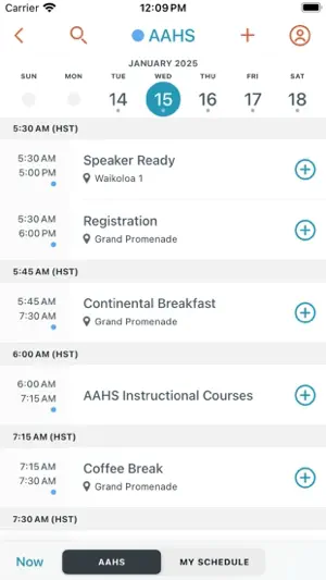AAHS, ASPN, ASRM, Meeting screenshot 3