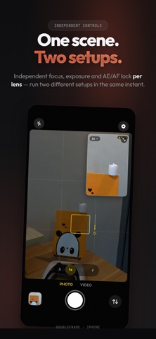 Dual Shot Recorder Camera App screenshot