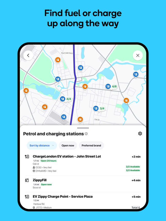 Waze Navigation & Live Traffic Screenshot
