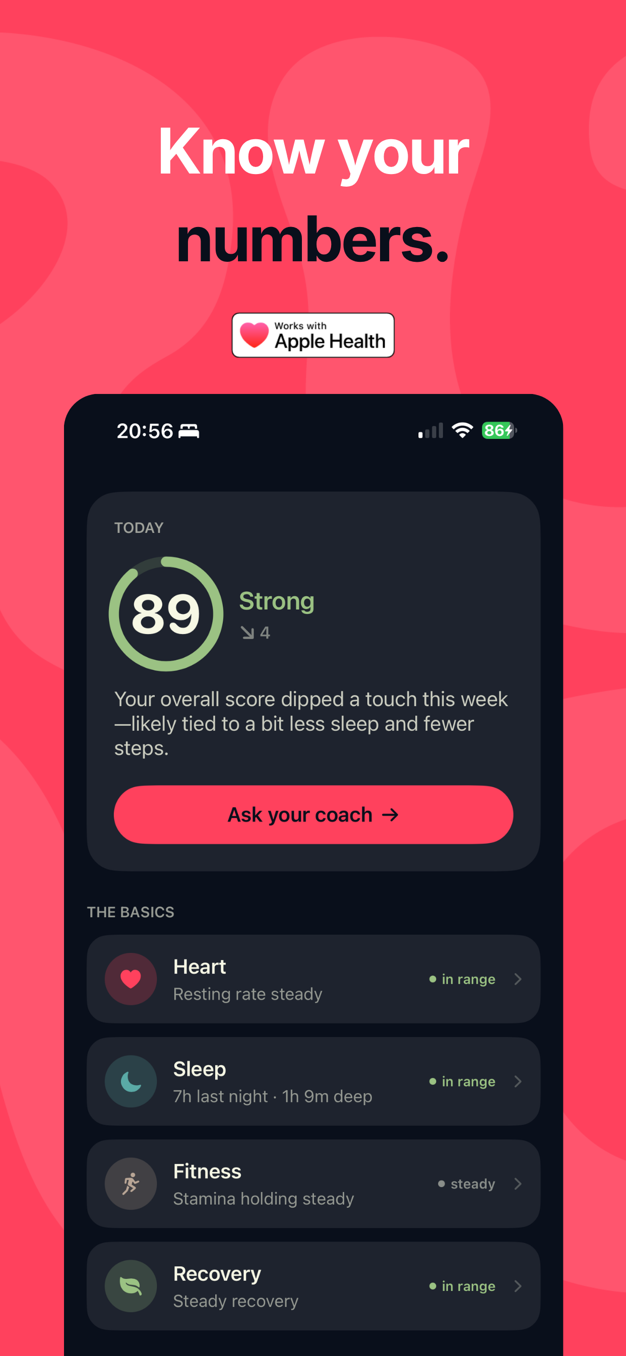 Rung: AI Healthspan Coach screenshot 4