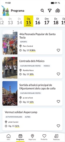 Santa Tecla Oficial screenshot