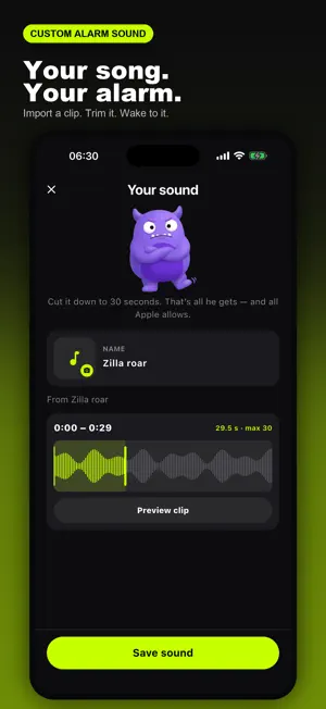 Wakezilla: Alarm & Missions screenshot 2
