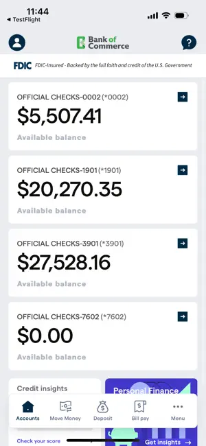 Bank of Commerce (MS) screenshot 2