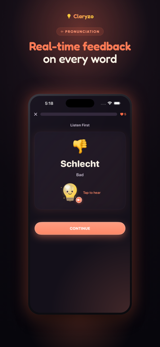 Claryzo - Learn Language Screenshot 3 of 7
