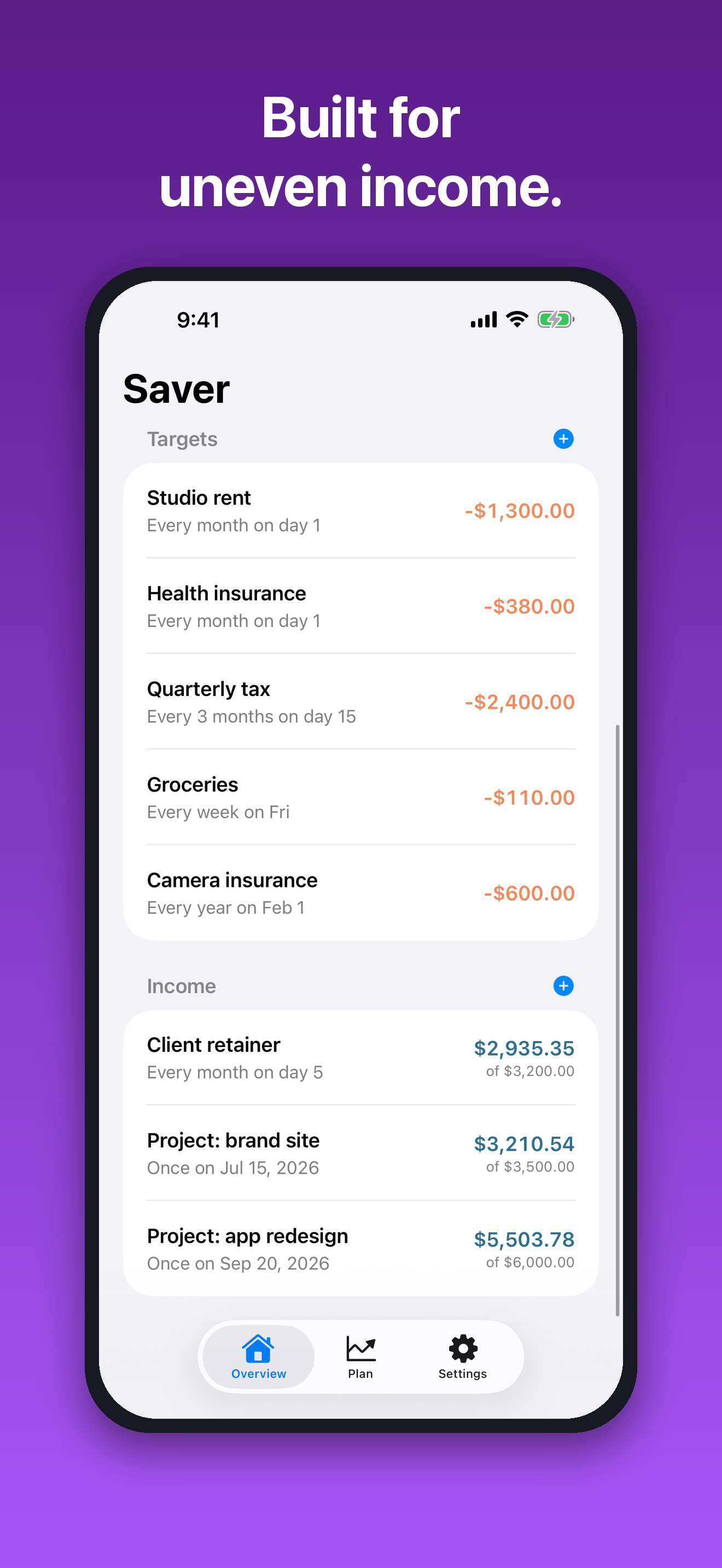 Saver: Calm Money Planner screenshot 6