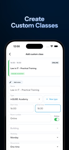 Okienko - Class schedule Screenshot 7 of 8