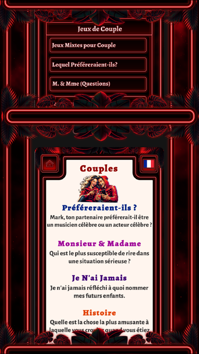 Screenshot #1 pour Preezy Jeux Couple & Quiz