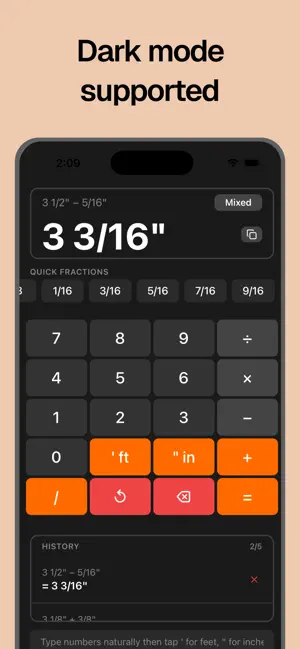 Fractions Calculator Pro screenshot 3