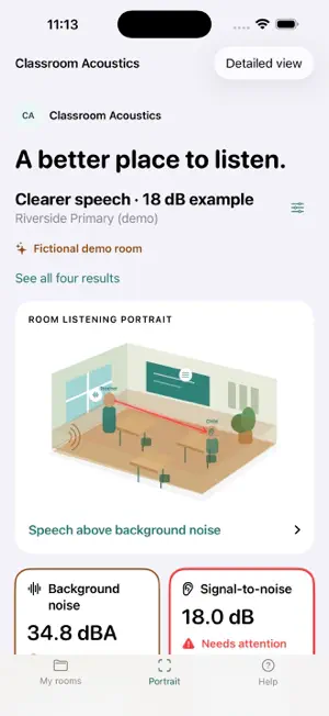 Classroom Acoustics screenshot 1