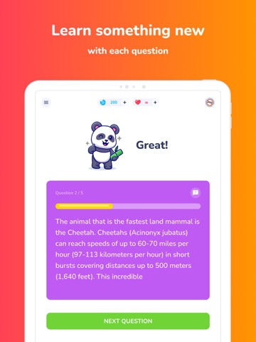 Trivia Quest: Knowledge Games iPad screenshot