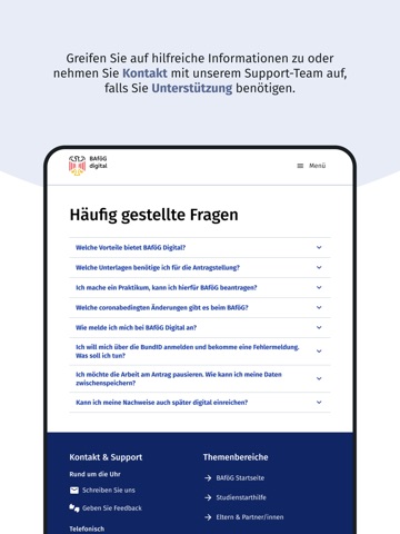 BAföG-Digital iPad screenshot 4