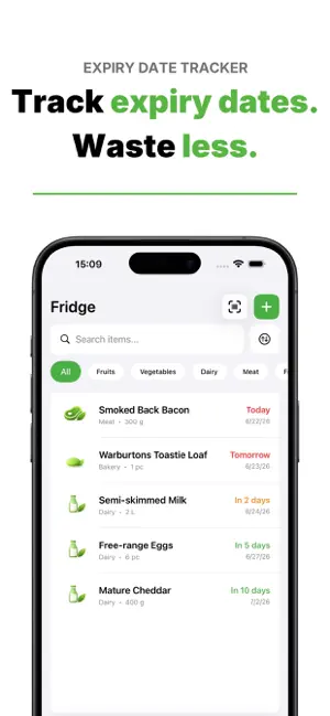 ReFridge: Expiry Dates screenshot 2
