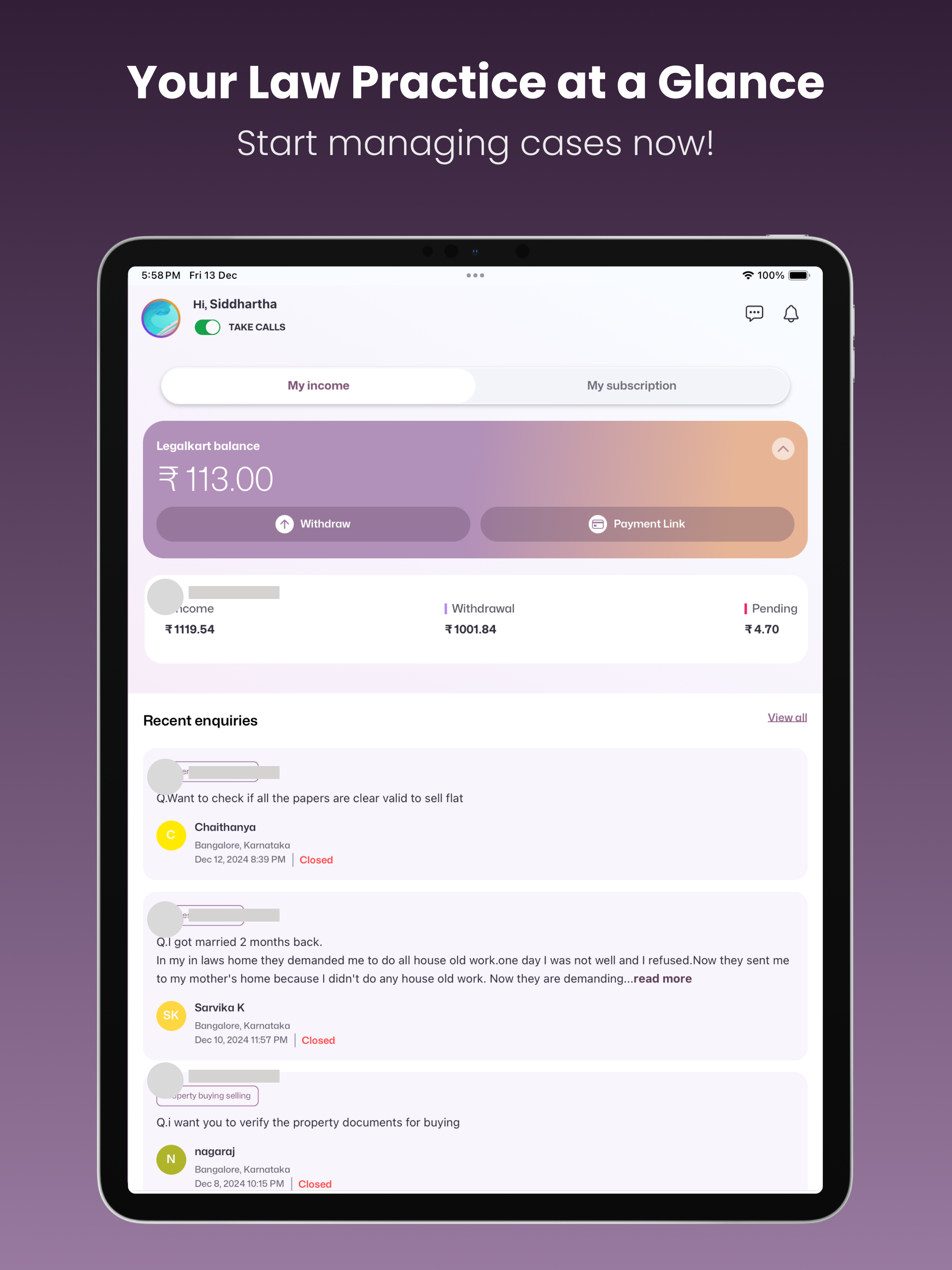 Legalkart-Lawyer screenshot 10