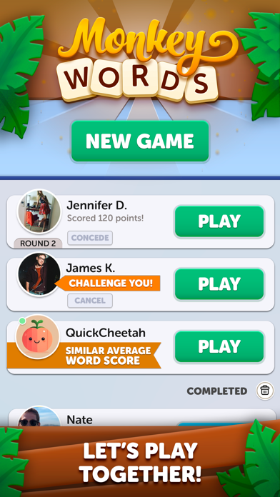 Monkey Words Screenshot