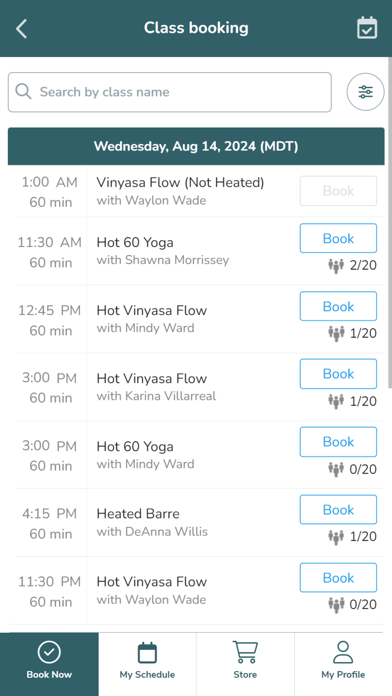 Breathe Yoga Community Screenshot