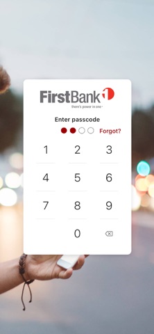 First Bank Online Screenshot 2 of 4