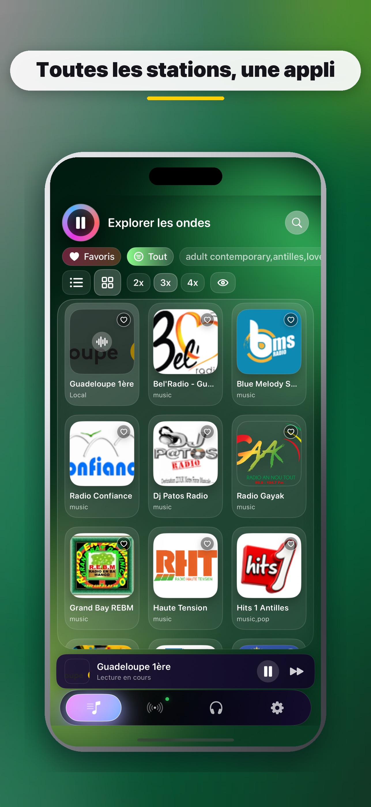 Screenshot 2 of Guadeloupe Radios FM