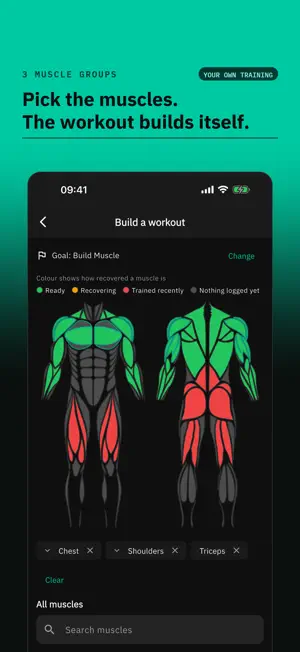 Kiptly: Gym Workout Tracker screenshot 2