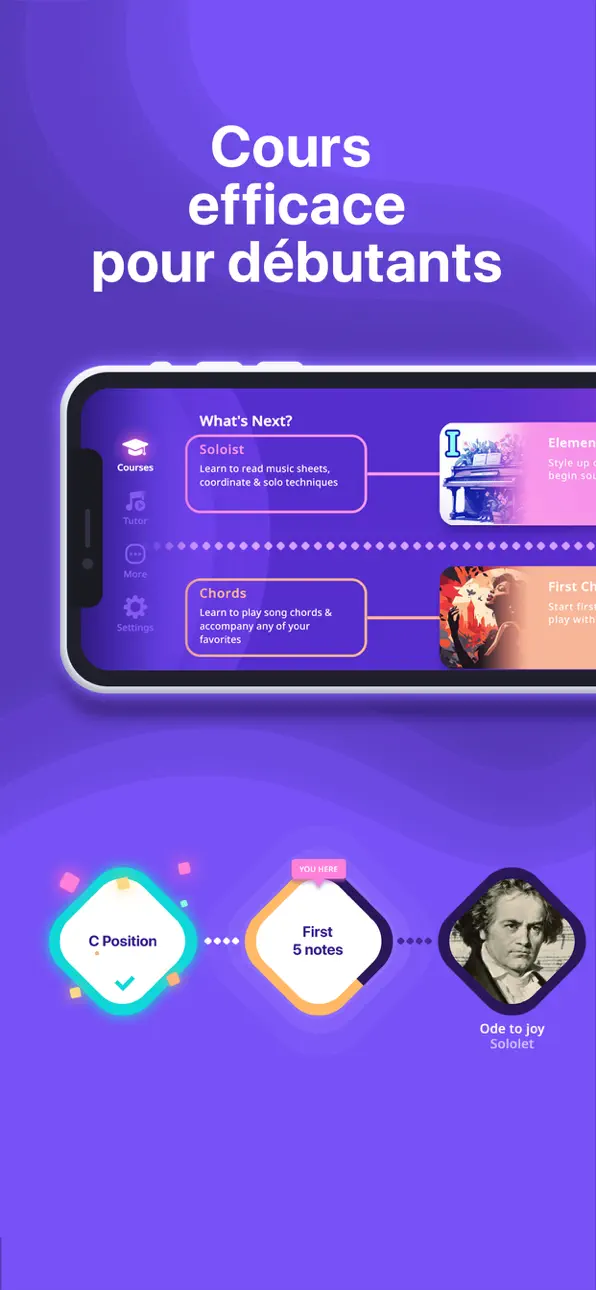 Simpia – Learn piano by songs iOS Mod IPA screenshot 4 - iOS app interface
